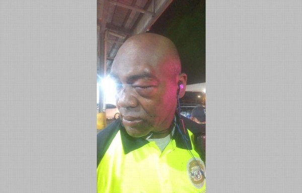 El que golpeó al agente tiene amplio historial delictivo