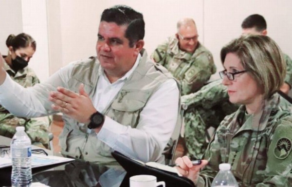 General Laura Richarson se reunió con el ministro Pino