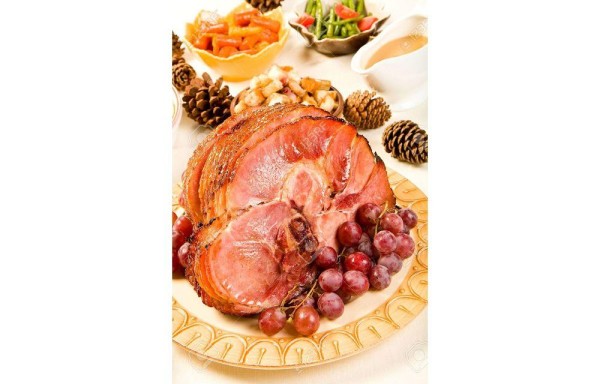 Degusta un rico jamón glaseado