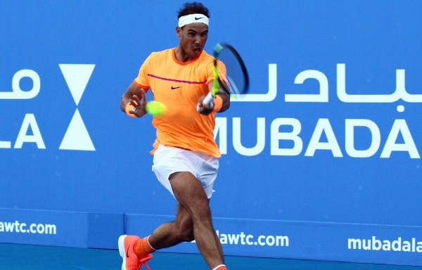 Nadal se convierte en el auténtico dominador del torneo de exhibición Mubadala de Abu Dabi.