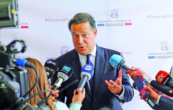 El presidente Varela anunció que la lista es solo hasta el 21 de febrero de 2014 y el lunes recibirán la lista completa, hasta junio del mismo año