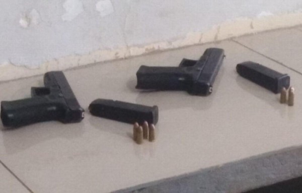 Peinan Veracruz, decomisan armas de fuego y sustancias ilícitas