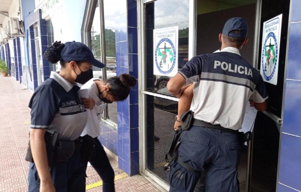 Julissa Lorenzo, de 23 años, fue capturada el viernes en La Polvareda.