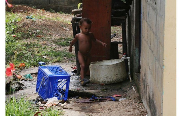 La pobreza es notable en estos sectores.