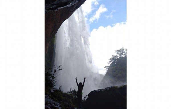 La cascada ‘Kiki', una imponente joya en territorio Ngäbe Buglé