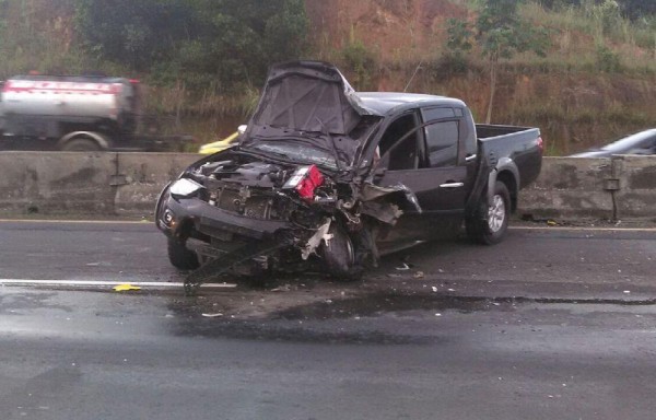 Conductor del Mitsubishi también sufrió heridas. Está estable.