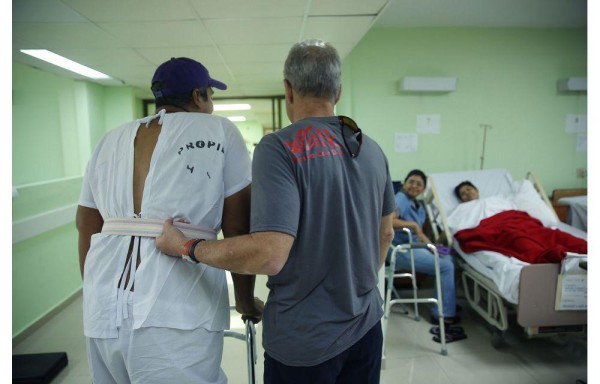 En el Hospital Santo Tomás, las visitas son regulares.