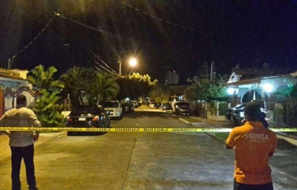 Vista de calle Pamplona, donde se dieron las detonaciones.