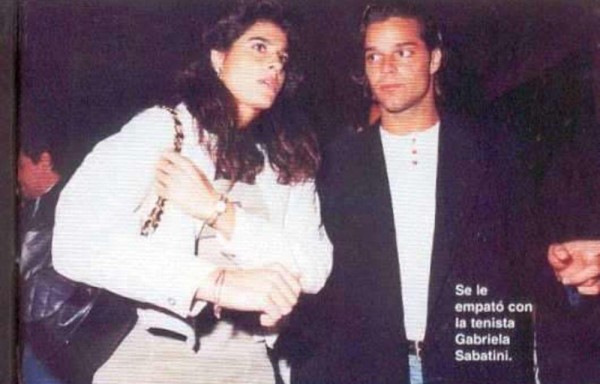 Gabriela Sabatini fue su novia en 1992.