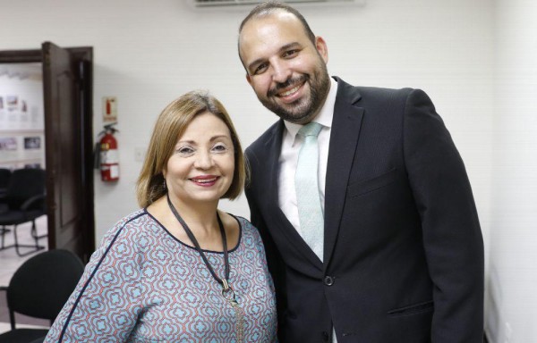 Vielka Vásquez y Juan Bosco Ureña.