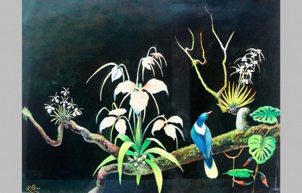 Carrizo también se destacó en la pintura.