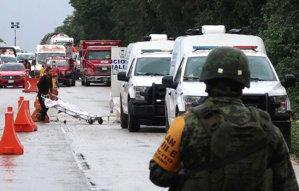 Viajaban extranjeros procedentes de Canadá, Francia, Pakistán y algunos mexicanos.