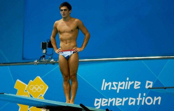 El atleta británico Chris Mears, medalla de oro en los Juegos Olímpicos de Río en salto de trampolín sincronizado.