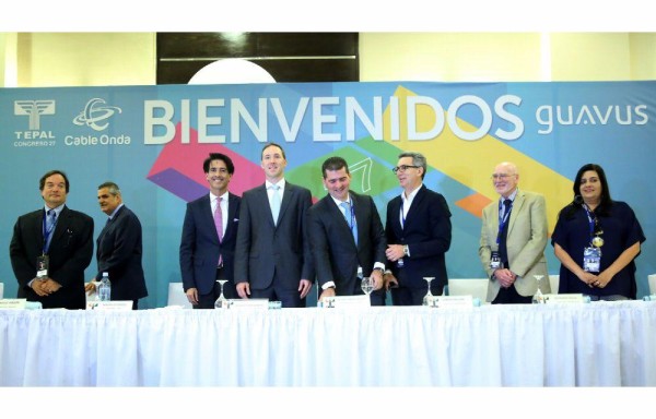 Ayer, en la inauguración de TEPAL 2017.