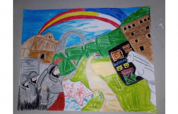 Ganadores del concurso ‘Pinta tu bicentenario'