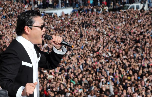 El cantante Psy.