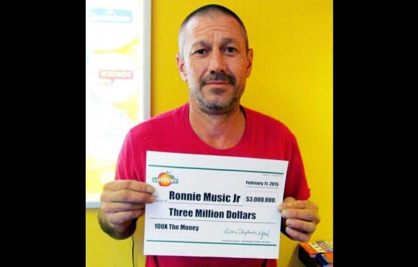 Invirtió en drogas 3 MDD que ganó en la lotería