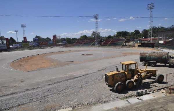 Actualmente el estadio está en construcción.