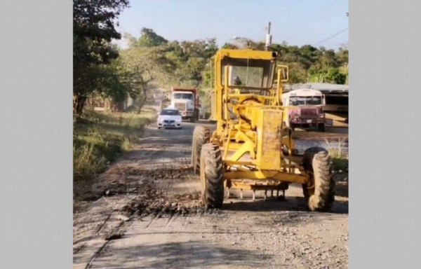 La calle de El Copé estaba en mal estado.