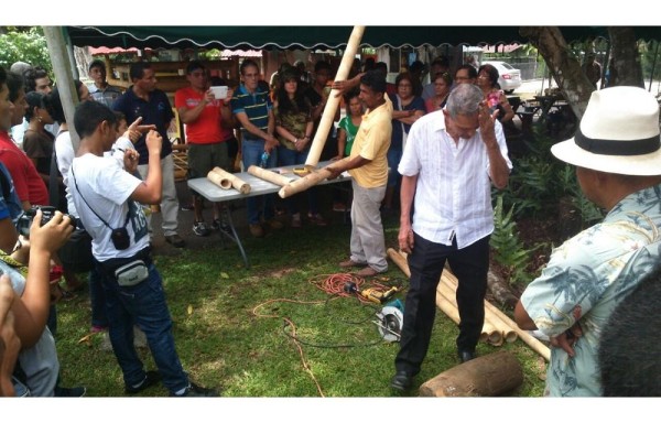 Artesanos celebran el III Festival del Bambú .