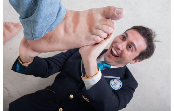 El pie más grande está en Venezuela