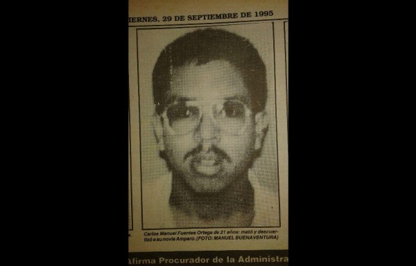 Carlos Manuel Fuentes Ortega, hace 21 años.