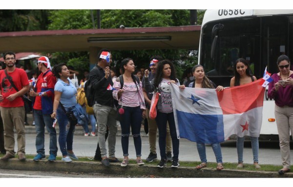 Manifestación de estudiantes y docentes de la UP.