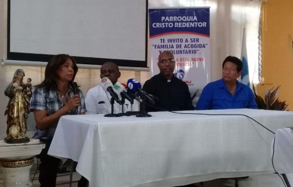 La iglesia hace el anuncio.