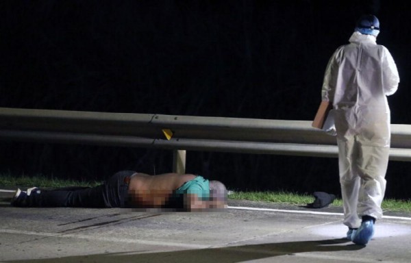 El cadáver de Rigoberto de Los Reyes Zambrano fue abandonado en el Corredor Sur por sus verdugos