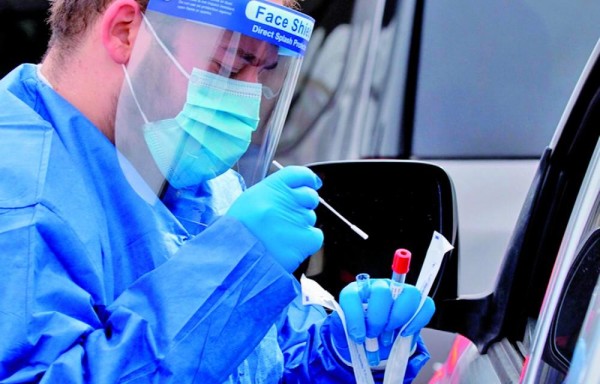 El sábado habían 8 mil 551 casos activos.