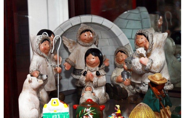 El nacimiento esquimal es uno de los favoritos de Bermúdez.