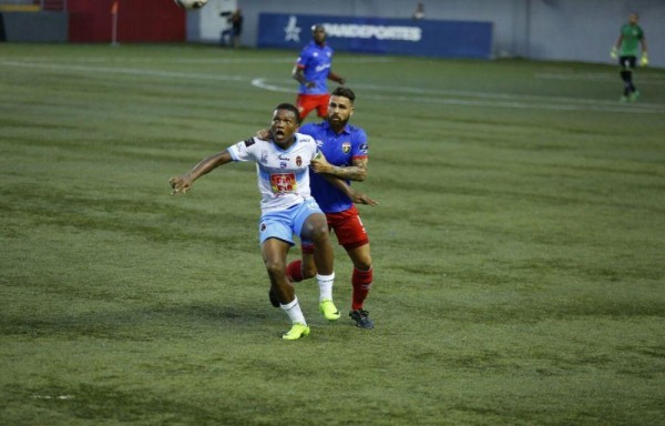 El delantero Ronaldo ‘Rony' Córdoba fue uno de los goleadores del Sporting San Miguelito.