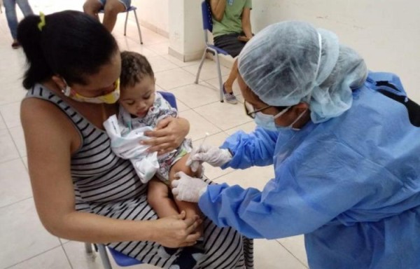Vacunación pediátrica en San Miguelito, a paso lento 