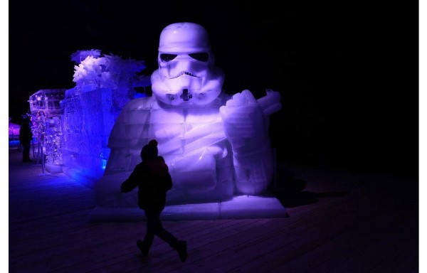 Toda la saga de “Star Wars”, en hielo