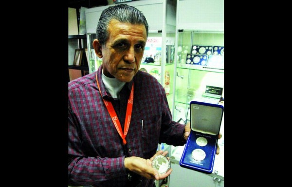 Juan Carlos Jiménez, presidente Numismática.