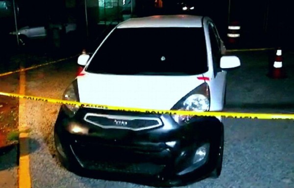 El herido fue trasladado por la policía hasta la Policlínica Blaz Goméz en el distrito de Arraiján.