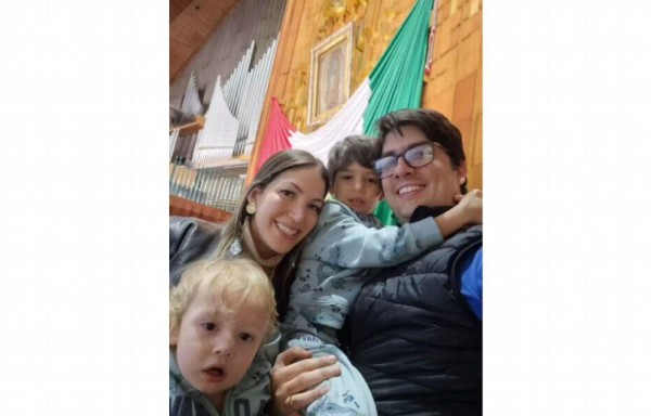 Roseta Bordanea y si familia.