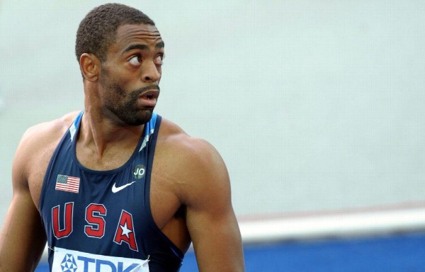 El velocista Tyson Gay.