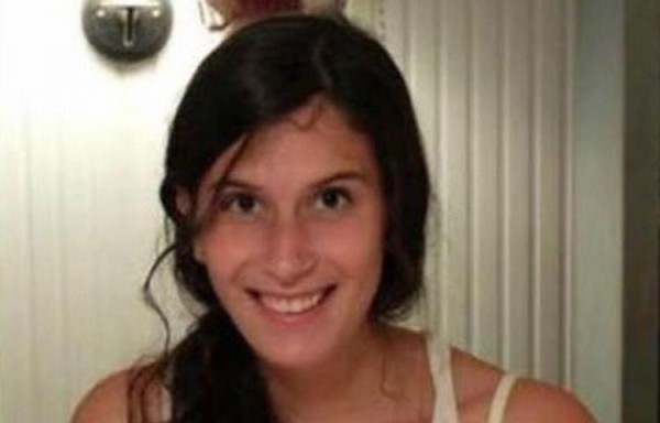 Joven Catherine Johannete, encontrada muerta ayer.