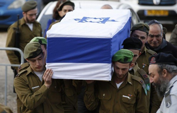 Israel entierra a los 4 soldados