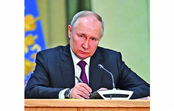 Vladimir Putin, presidente ruso.