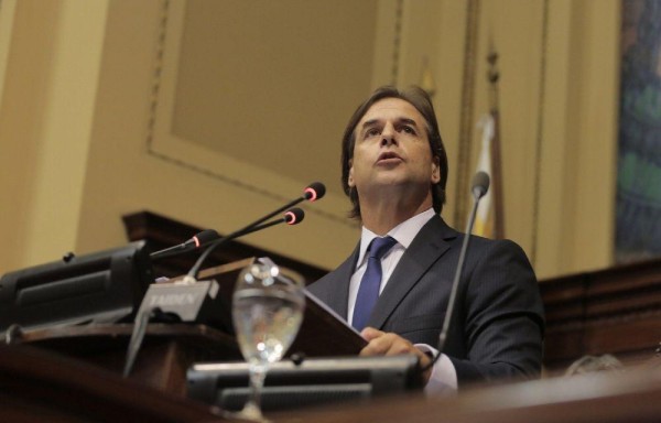 ceremonia de investidura del nuevo presidente de Uruguay, Luis Lacalle Pou.