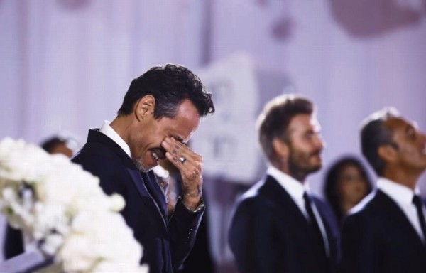 Marc Anthony se casa por cuarta vez... y vuelve a llorar