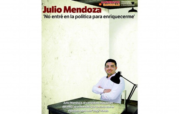 ‘No entré en la política para enriquecerme'