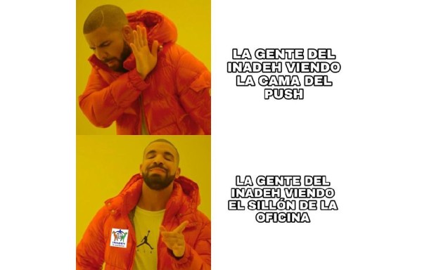 Surgen los memes tras el video sexual de los funcionarios del Inadeh