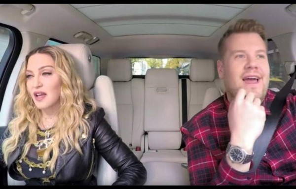 Estuvo en el ‘Carpool' de James Corden.