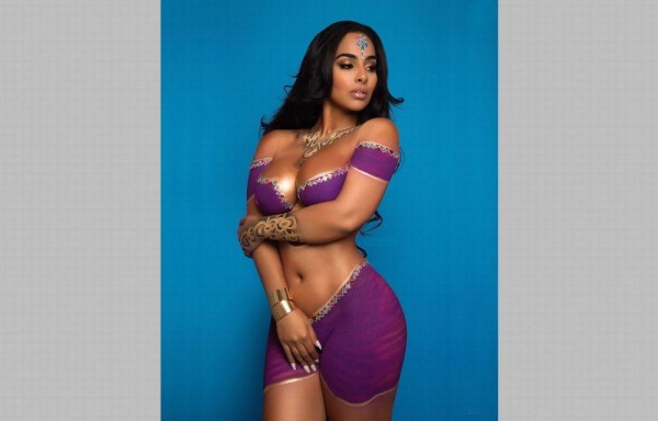 Pintura corporal para probaditas, sabores y olores