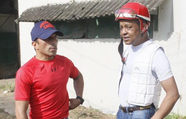 Wigberto Ramos (i) y Artemio Madrid.