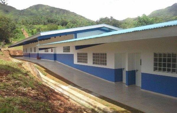 El Centro Educativo Cerro Gavilán, en la comarca Ngäbe Buglé.