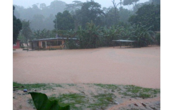 Hubo fuertes crecidas.